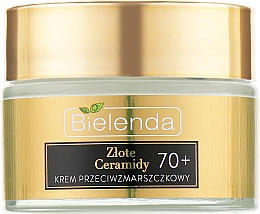 Парфумерія, косметика Крем проти зморщок - Bielenda Golden Ceramides Anti-Wrinkle Cream 70+