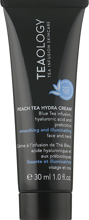 Зволожувальний крем для обличчя з персиковим чаєм - Teaology Blue Tea Peach Tea Hydra Cream — фото N1
