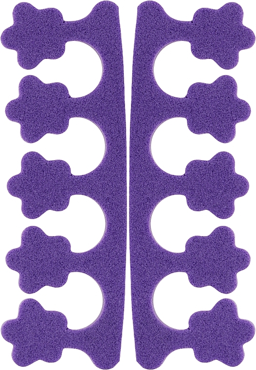 Роздільники для пальців ніг, 05-006B, фіолетовий - Zauber — фото N1