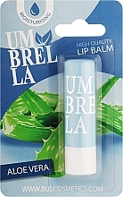 Бальзам для губ в блистере "Алоэ вера" - Umbrella High Quality Lip Balm Aloe Vera — фото N1