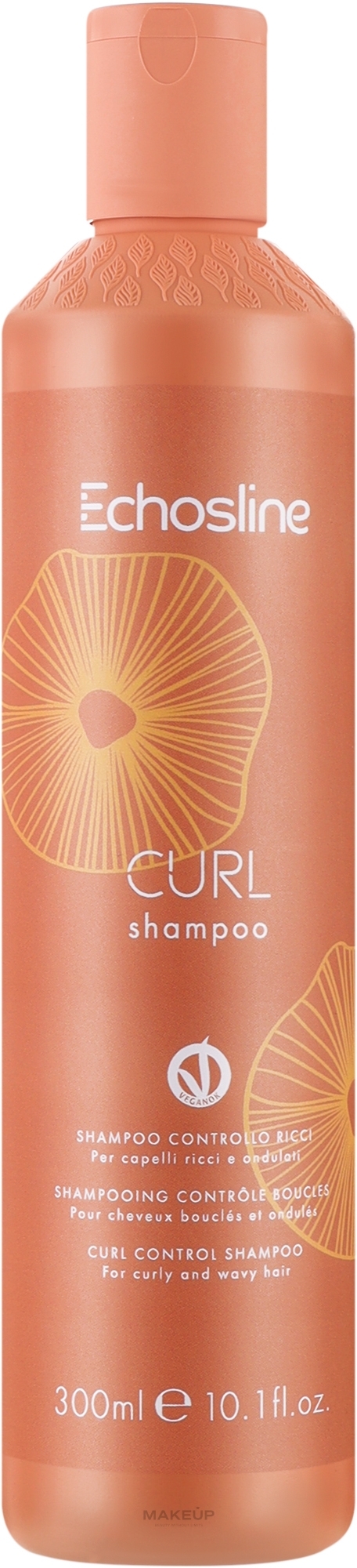 Шампунь для вьющихся волос - Echosline Curl Control Shampoo — фото 300ml