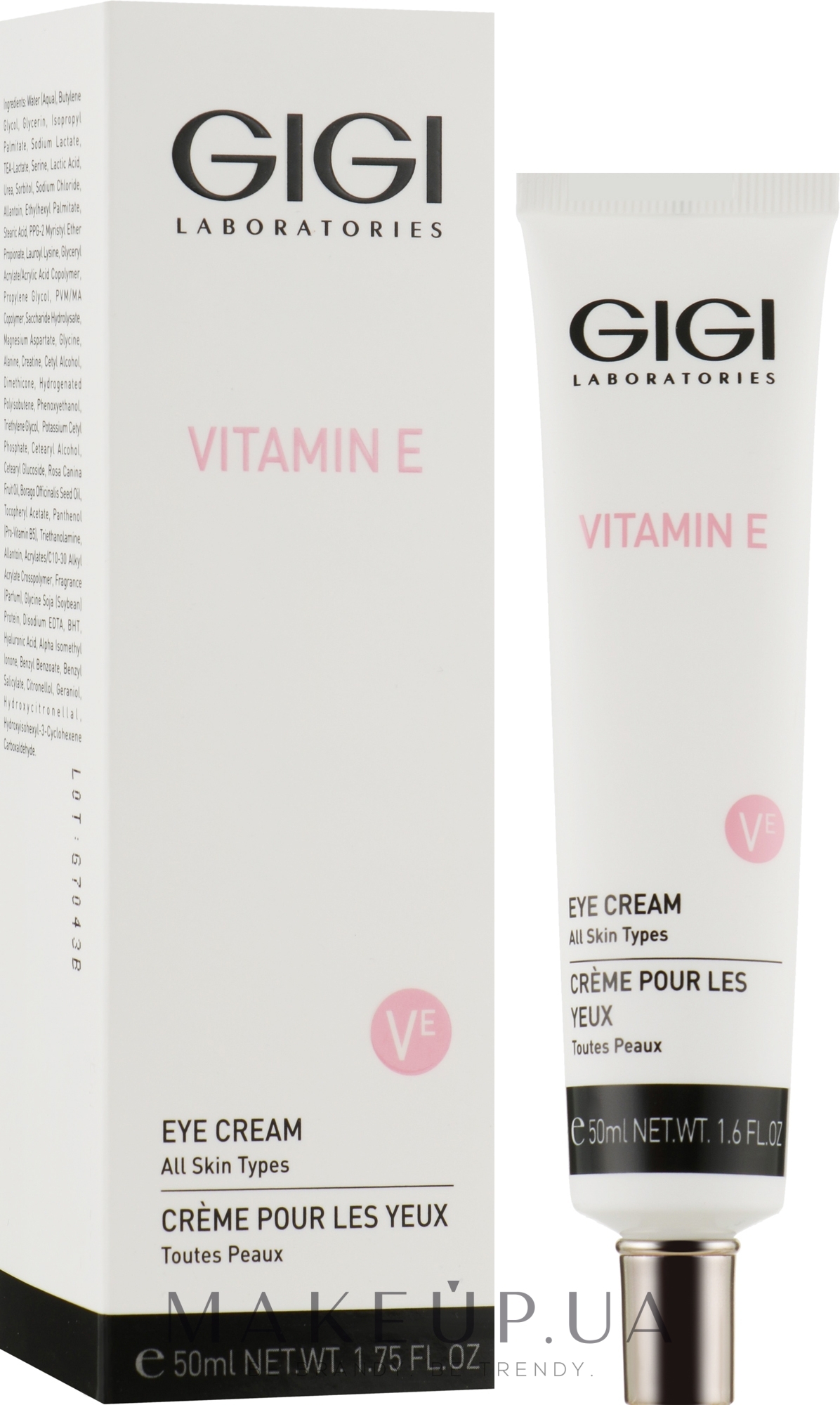 Крем вокруг глаз - Gigi Vitamin E Eye Zone Cream — фото 50ml