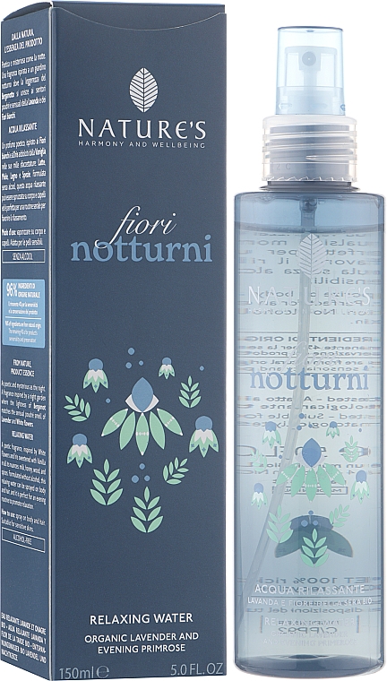 Спрей для лица - Nature's Acqua Rilassante Fiori Notturni Spray — фото N2