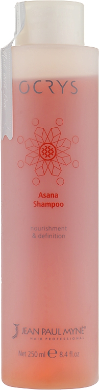 Шампунь для в'юнкого волосся - Jean Paul Myne Ocrys Asana Shampoo — фото N1