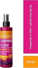 Осветляющий спрей для волос - Urban Care Summer Glow Progressive Lightening Spray — фото N2