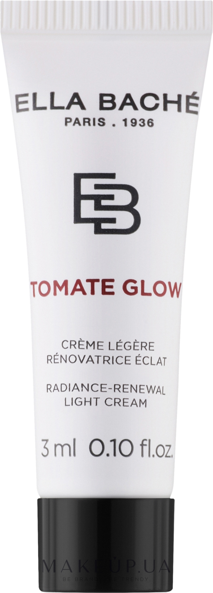 Крем для восстановления сияния Лайт - Ella Bache Tomate Glow Radiance-Renewal Light Cream (пробник) — фото 3ml