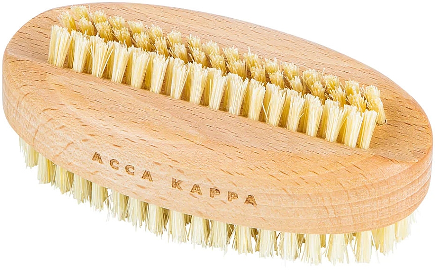 Двухсторонняя щетка для ногтей - Acca Kappa Dual-Sided Beechwood Nail Brush — фото N1