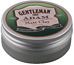 Парфумерія, косметика Глиняна помада для волосся - Gentleman Adam Matt Clay