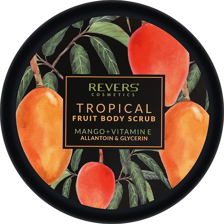 Крупнозернистий скраб для тіла з екстрактом манго - Revers Tropical Fruit Body Scrub — фото N1