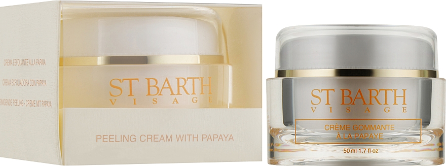 Крем-пилинг с экстрактом папайи - Ligne St Barth Peeling Cream with Papaya — фото N2