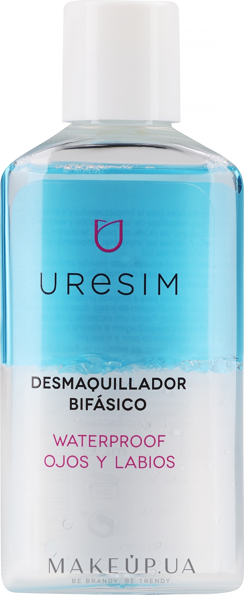 Масляно-водное средство для снятия макияжа - Uresim Desmaquillador Integral — фото 125ml