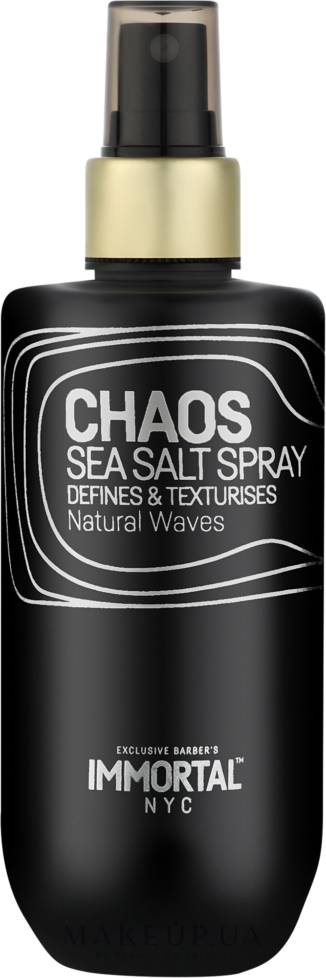 Сольовий спрей для волосся - Immortal Nyc Chaos Sea Salt Spray — фото 250ml
