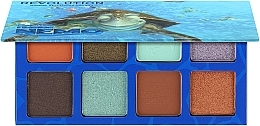 Парфумерія, косметика Палетка тіней для повік - Makeup Revolution Disney & Pixar’s Finding Nemo Fin, Noggin, Dude Shadow Palette