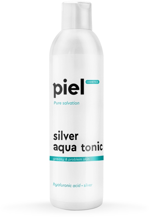 Тонік для проблемної шкіри обличчя - Piel Cosmetics Pure Salvation Silver Aqua Tonic — фото N1