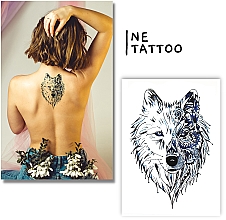 Временное тату "Снежный волк" - Ne Tattoo — фото N1