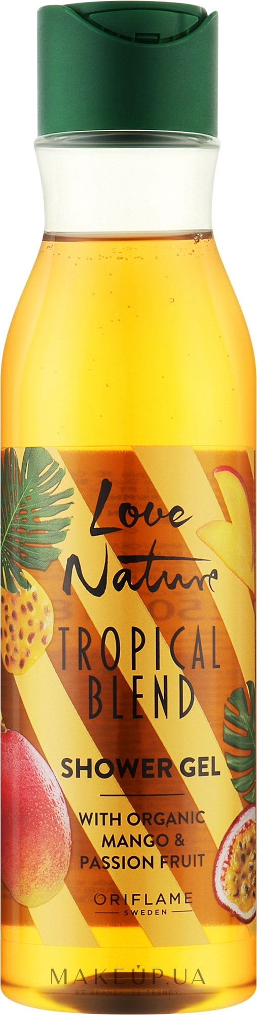 Гель для душу з органічним манго та маракуєю - Oriflame Love Nature — фото 250ml
