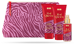 Парфумерія, косметика Набір - Pupa Red Queen (bag + Milk/200 ml+Cream/200 ml+edt/100ml)