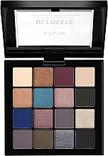 Палетка теней - NYX Professional Makeup Ultimate Shadow Palette — фото N21