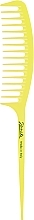 Гребень с ручкой, желтый - Janeke Fashion Supercomb  — фото N1
