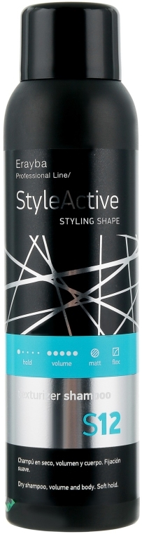 Сухой шампунь для волос - Erayba Style Active Dry Shampoo S12