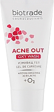 Гель "Кислородное умывание" для жирной и проблемной кожи - Biotrade Acne Out Oxy Wash Cleansing Gel For Face (мини) — фото N4