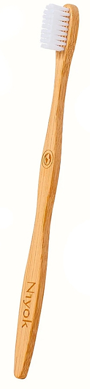 Бамбуковая зубная щетка "Защита климата" - Niyok Adult Toothbrush Choosebrush — фото N2