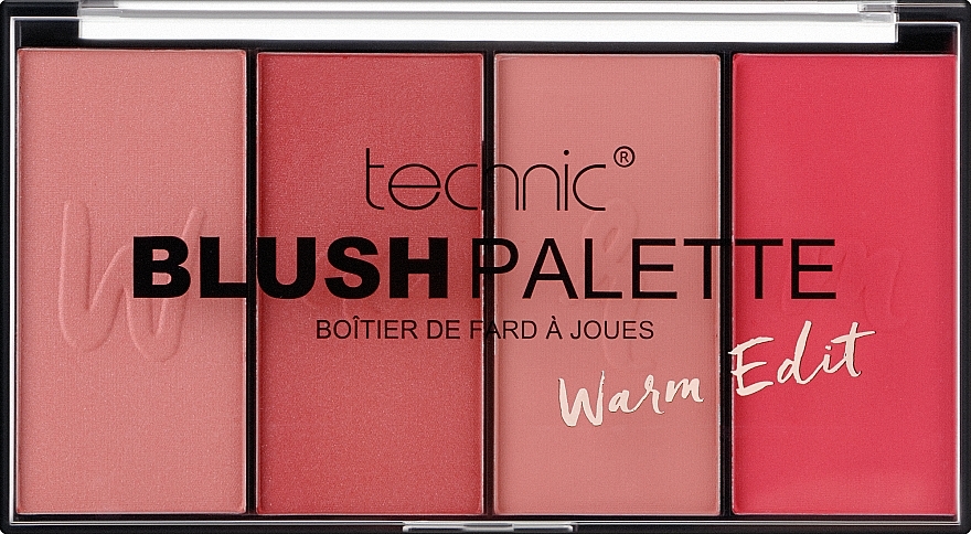 Палетка рум'ян для обличчя - Technic Cosmetics Blush Palette — фото N2