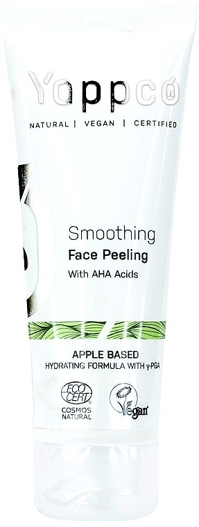 Разглаживающий пилинг для лица - Yappco Smoothing Face Peeling With AHA Acids — фото N2