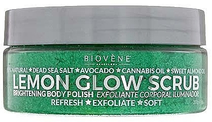 Омолаживающий скраб для тела - Biovene Lemon Glow Scrub — фото N1