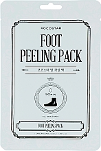 Педикюрная маска "Гладкие пяточки" - Kocostar Foot Peeling Pack — фото N1