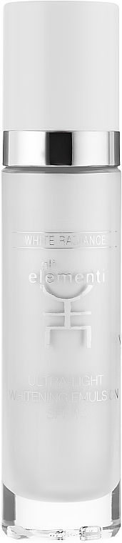 Эмульсия для лица - Gli Elementi White Radiance Ultra-Light Whitening Emulsion SPF 15 — фото N1