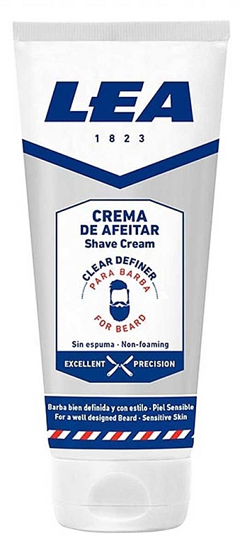 Крем для гоління - Lea Clear Definer Shave Cream — фото N1