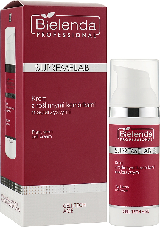 Крем со стволовыми клетками растений - Bielenda Professional SupremeLab Cream — фото N2