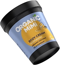 Парфумерія, косметика Крем для тіла зволожувальний "Кокос та кумкват" - Organic Mimi Body Cream Moisturizing Coconut & Kumquat