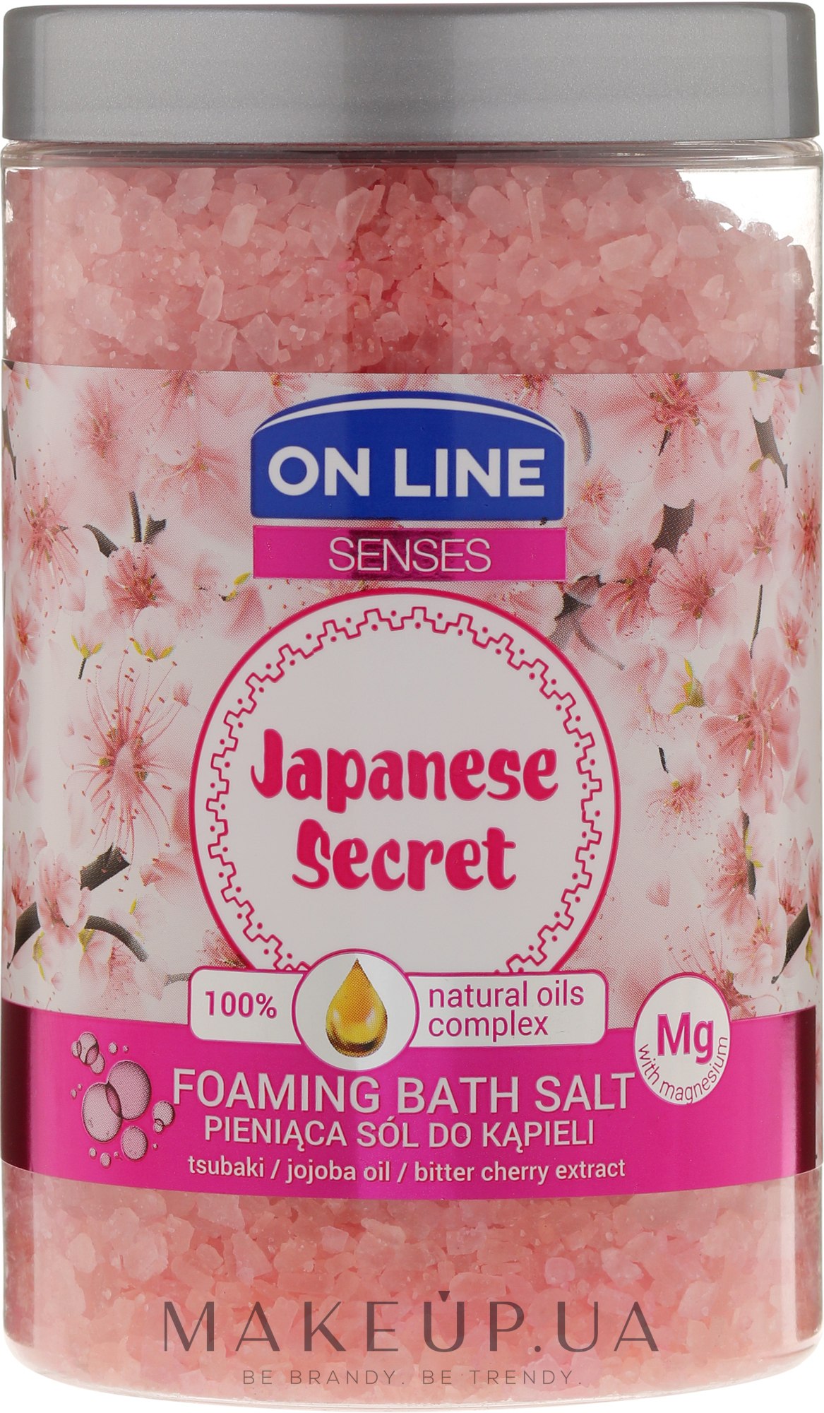 Сіль для ванни - On Line Senses Bath Salt Japanese Secret — фото 480g
