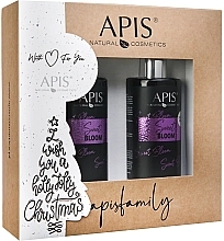 Набор - APIS Professional Sweet Bloom Gift Set (sh/gel/300ml + b&h/cr/300ml) — фото N1