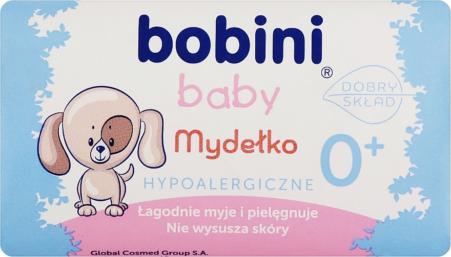 Дитяче мило гіпоалергенне - Bobini Baby Bar Soap Hypoallergenic — фото N1