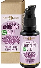 Масло опунции - Purity Vision Raw Bio Opuntia Oil — фото N1