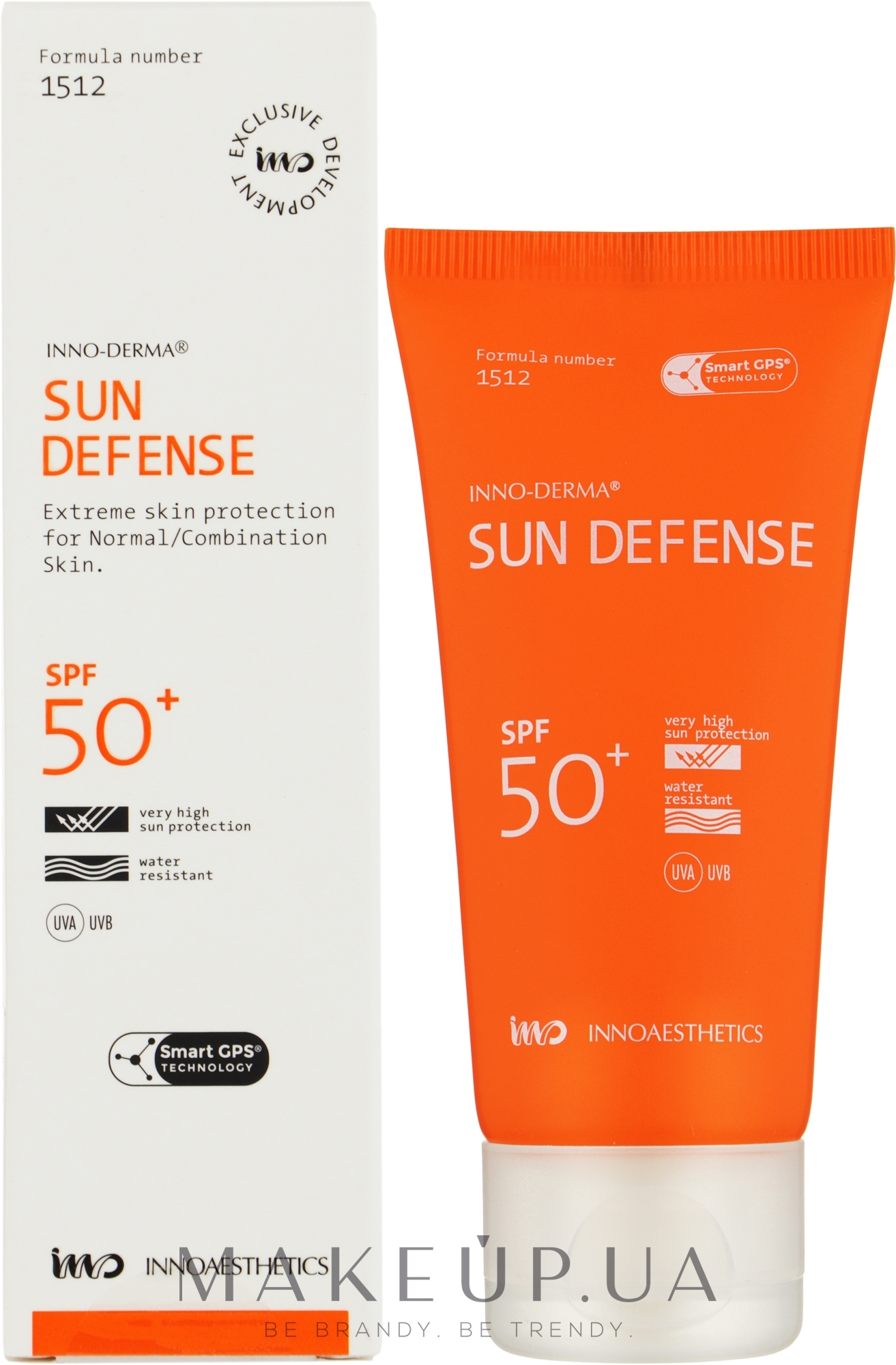Солнцезащитный крем - Innoaesthetics Inno-Derma Sun Defense Spf 50 — фото 60g