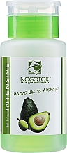 Рідина для зняття лаку з ацетоном "Масло ши та авокадо" - Nogotok Biointensive — фото N1