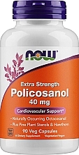 Парфумерія, косметика Харчова добавка «Полікозанол 40 мг» - Now Foods Extra Strength Policosanol 40 mg