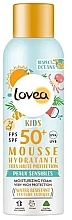 Парфумерія, косметика Сонцезахисна пінка для дітей - Lovea Kids SPF 50+ Moisturizing Foam