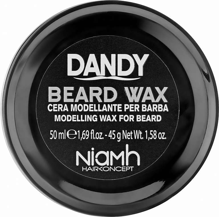 Моделювальний віск для бороди і вусів - Niamh Hairconcept Dandy Beard Wax Modelling — фото N1