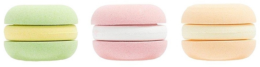 Набор - I Heart Revolution Macaron Fizzer Trio Kit (bath/fiz/3х75g) — фото N3