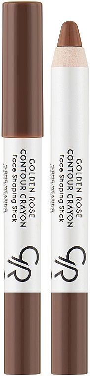 Коректор-контур для макіяжу обличчя - Golden Rose Contour Crayon — фото N1