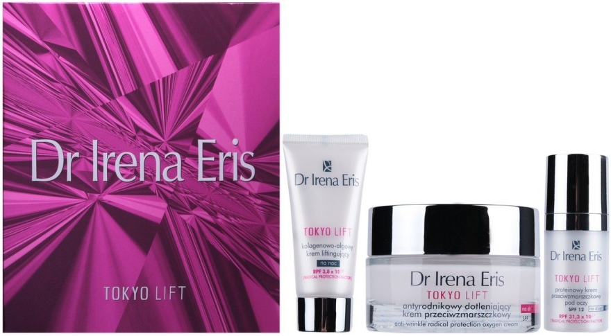 Набор - Dr Irena Eris Tokyo Lift Kit (cr/50ml + cr/30ml + cr/15ml)