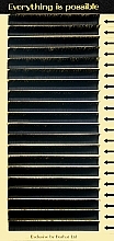 Парфумерія, косметика Накладні вії C 0,10 мм (9 мм), 20 ліній - Barhat Lashes