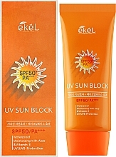Сонцезахисний крем - Ekel UV Sun Block SPF 50/PA+++ — фото N2