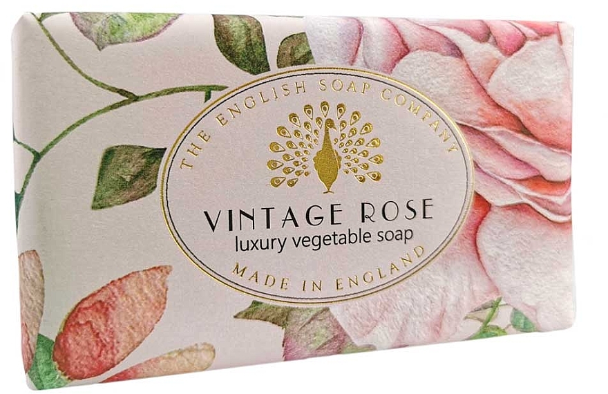 Мыло "Роза" - The English Soap Company Vintage Collection Rose Soap — фото N1