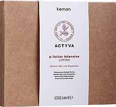 Лосьон от выпадения волос - Kemon Actyva P Factor Lotion Donna Intensive — фото N1